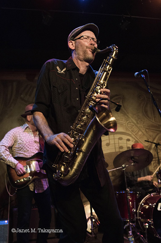 Eric Bernhardt - Saxophonist in the Marcia Ball band